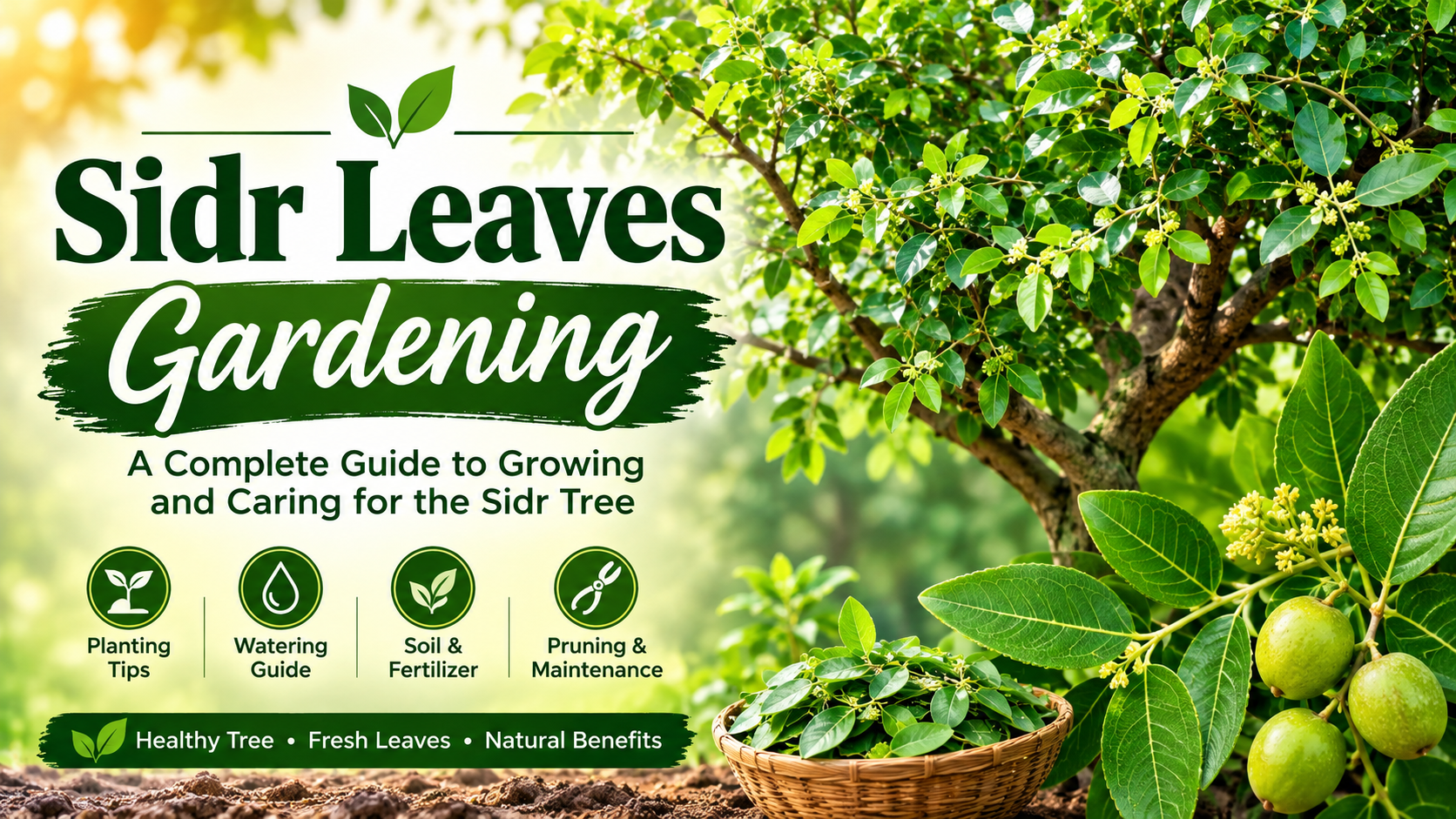 Sidr Leaves Gardening: A Complete Guide to Growing and Caring for the Sidr Tree
